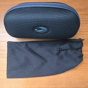 NWOT Costa Sunglasses Zipper Case, Black